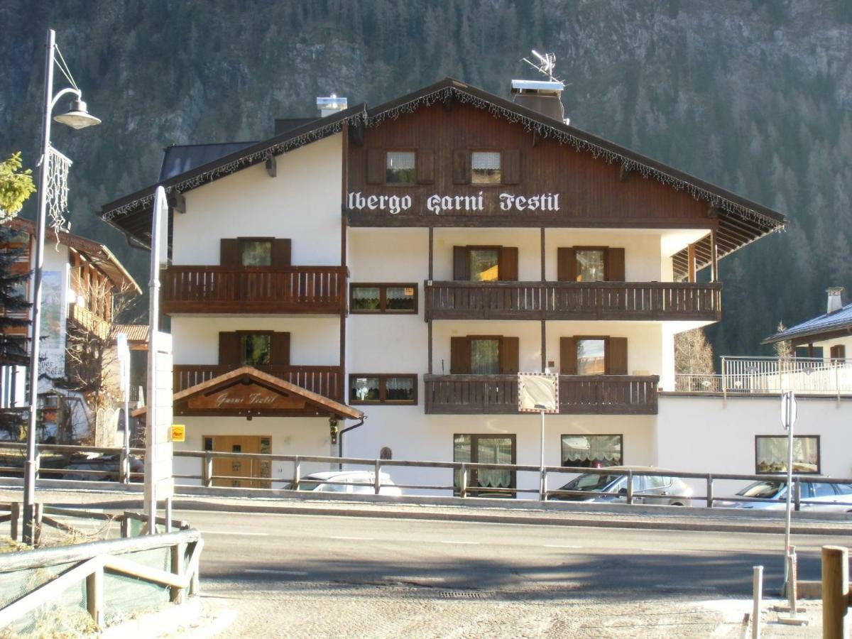 坎皮泰洛迪法萨 Garni Festil酒店 外观 照片